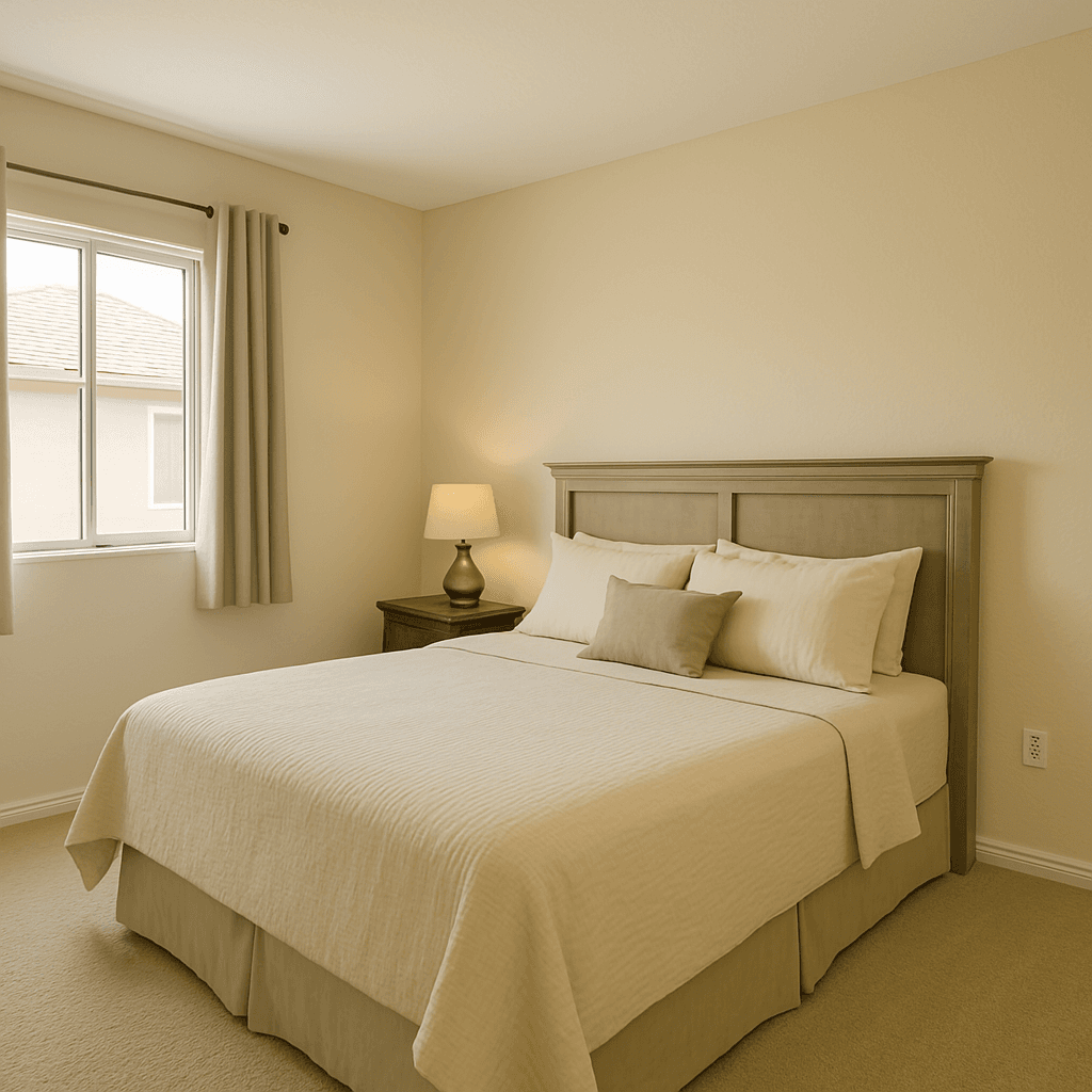 After: Master Bedroom Mold Remediation