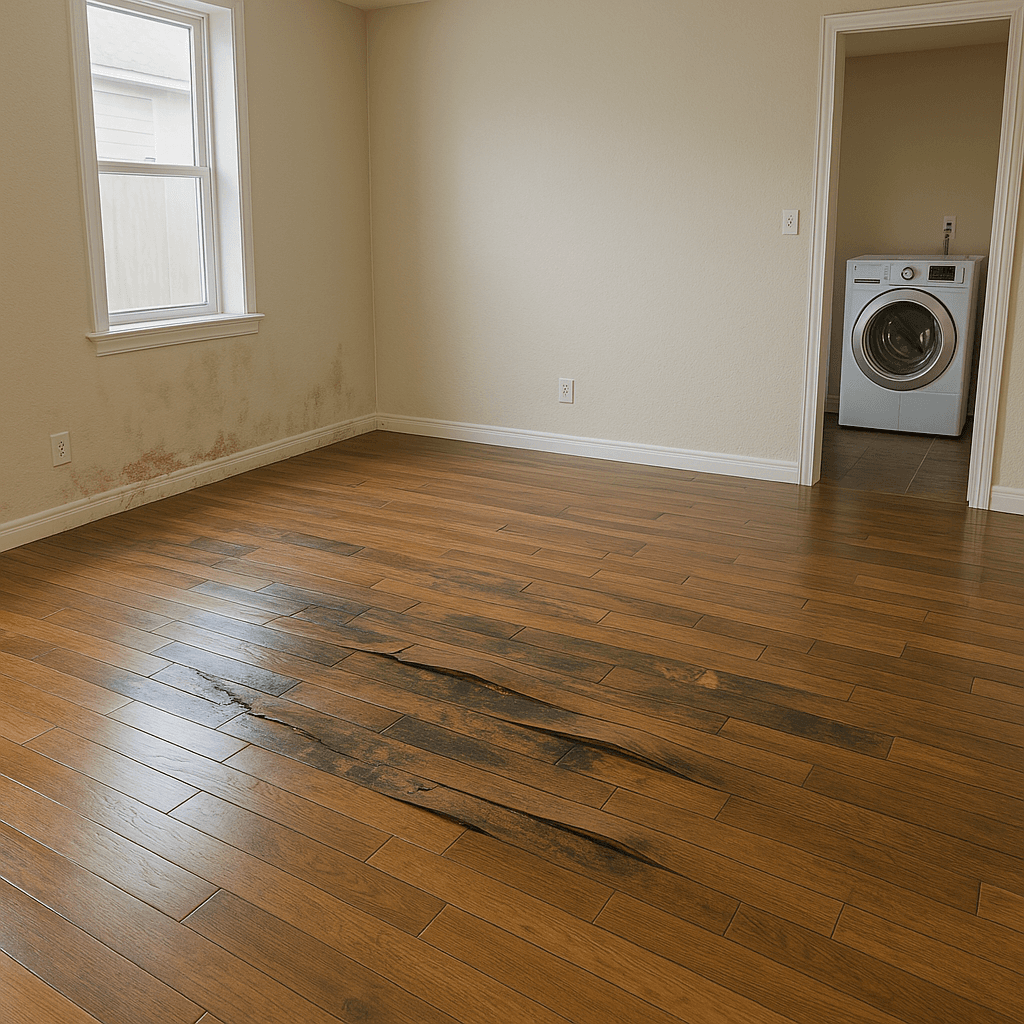 Before: Hardwood Floor Restoration