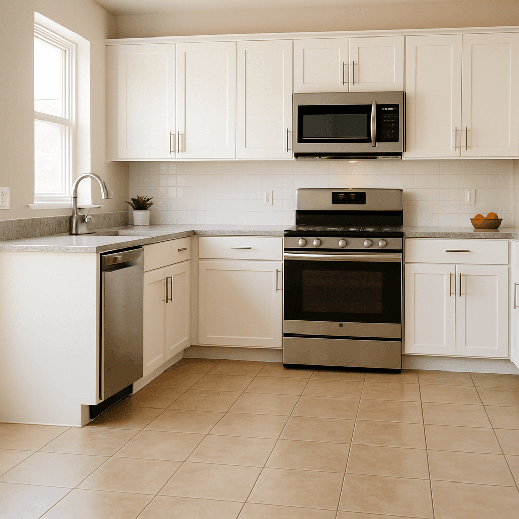 After: Kitchen Flood Restoration