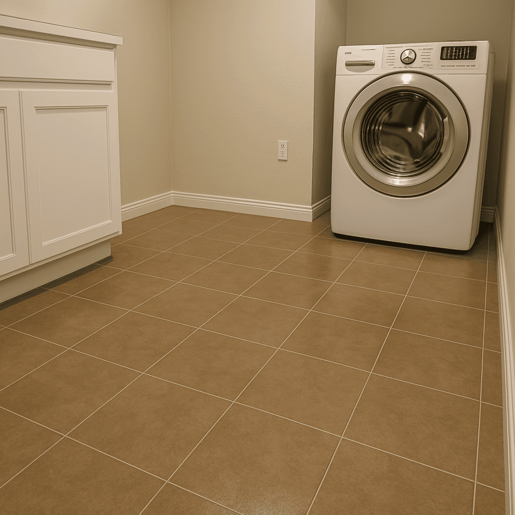 After: Laundry Room Flooding