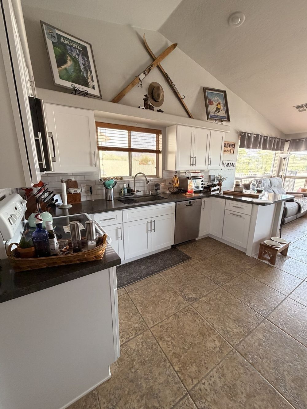 Rebuilt kitchen in Gold Canyon