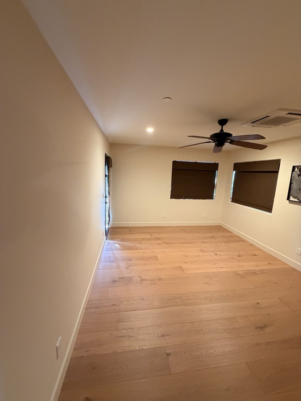 Wide plank wood flooring in Scottsdale